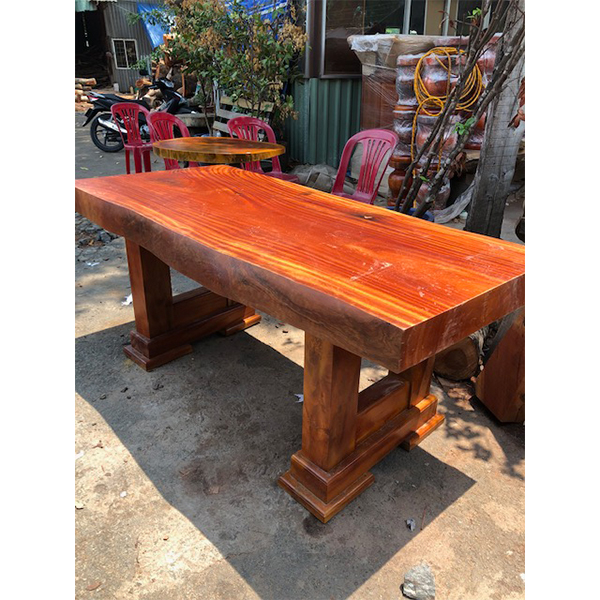 Mặt gỗ nguyên tấm - bàn ăn 18