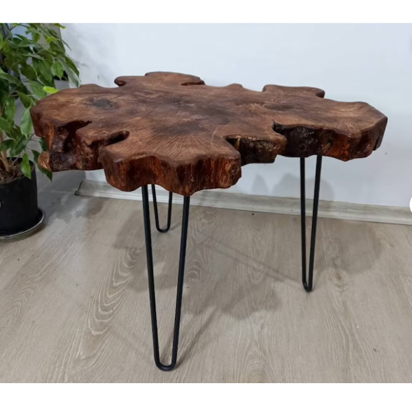 Mặt gỗ nguyên tấm -  mặt bàn nước 05