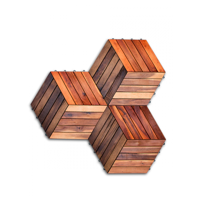 Vỉ sàn gỗ tràm 3D