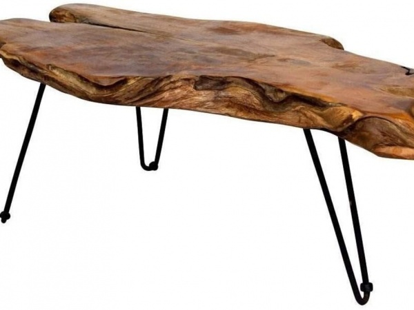 Mặt gỗ nguyên tấm -  mặt bàn nước 03