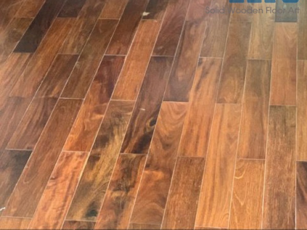 Sàn gỗ Căm xe tự nhiên 750mm x 90mm x 15mm